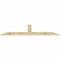 Ekena Millwork Portland Rough Sawn Timber Gable Bracket, Douglas Fir, 96"W x 24"H x 2"D x 6"F, 6/12 Pitch GBW096X24X0206POR00RDF - alternate 2